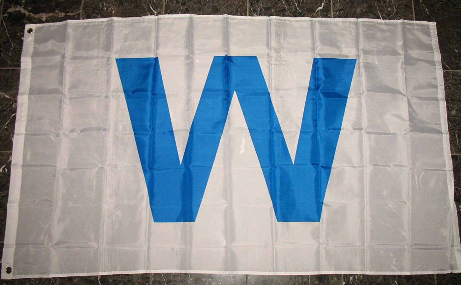 Chicago Cubs Wrigley Field 'W' Victory Flag 3x5 ft - Authentic MLB Baseball Team Banner for Home Decor, Game Day Celebration & Fan Collection