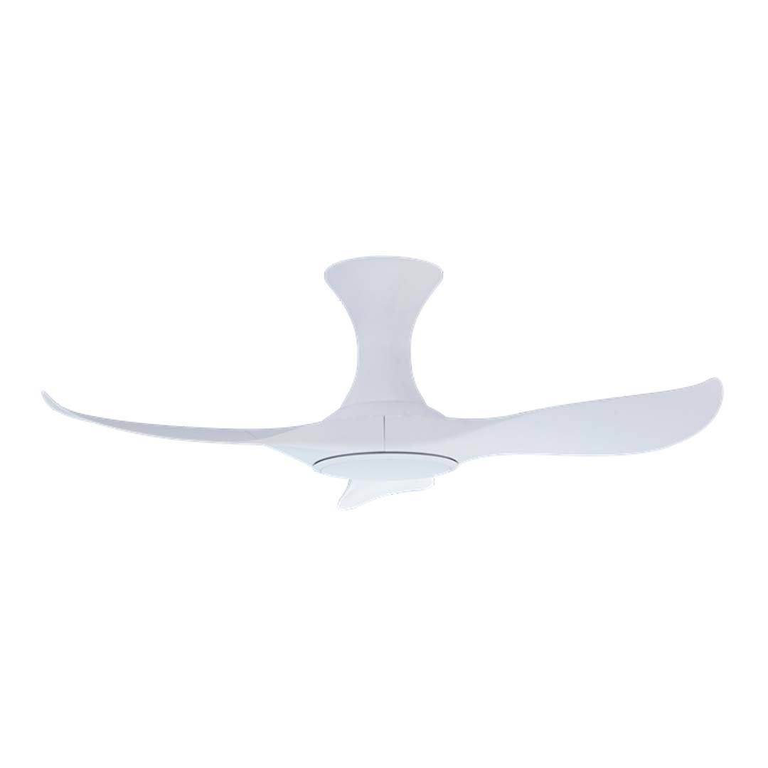 Efenz Isabel 403 40-Inch Indoor Ceiling Fan Without Light - Modern Low Profile Flush Mount Design for Bedroom, Living Room & Office