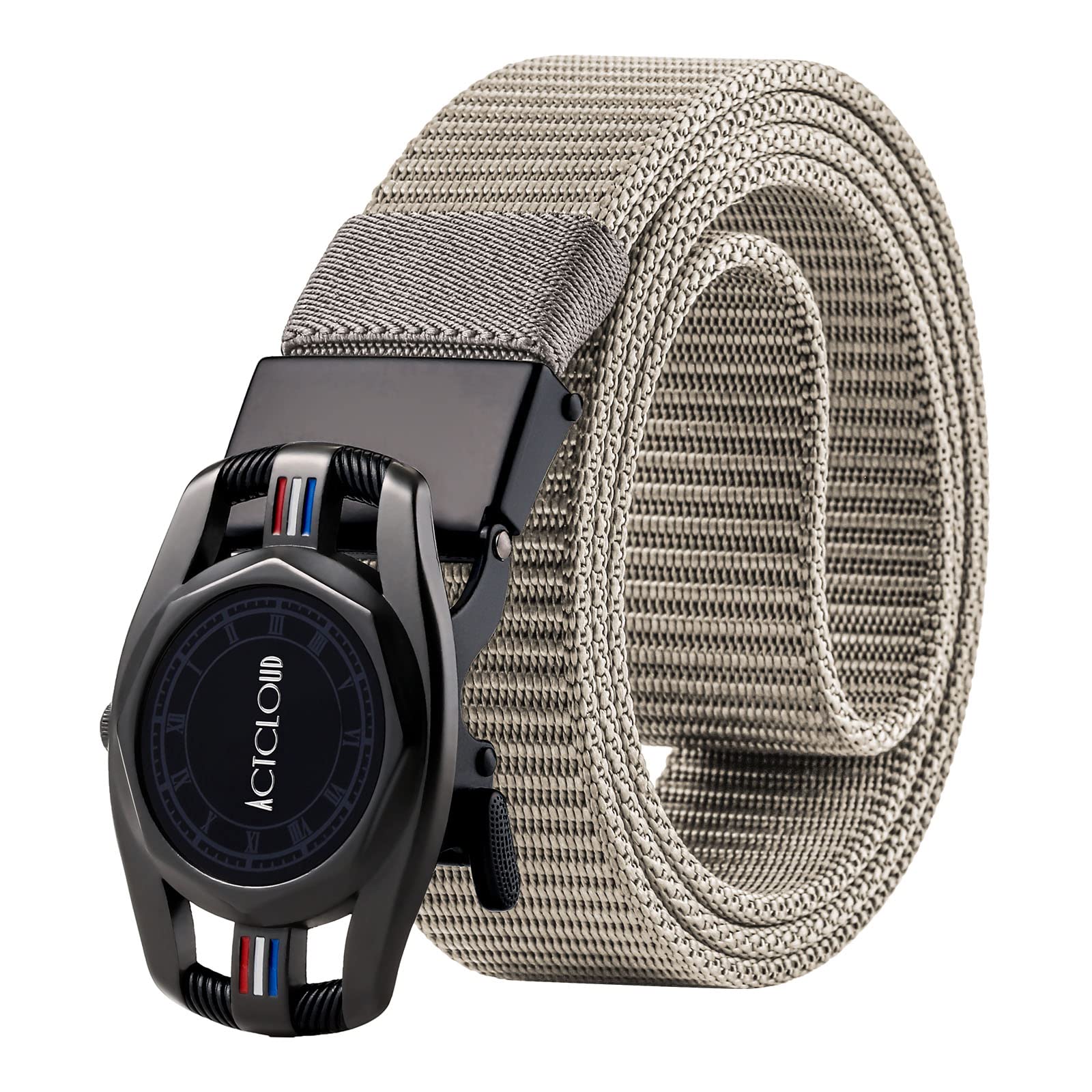 Men's Ratchet Belt - Adjustable Nylon Web Belt for Golf, Casual & Work | Perfect for Office, Travel & Everyday Wear