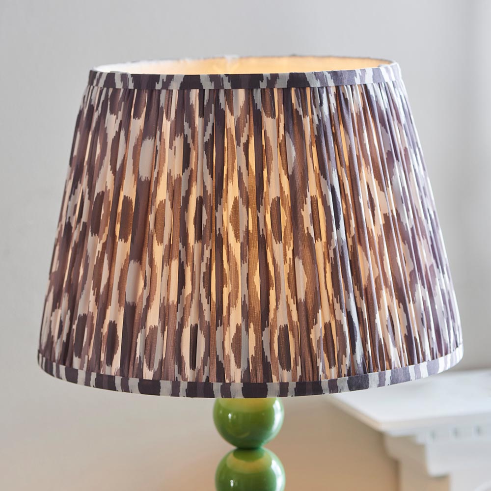 Auralis Ikat Floor Lamp with E27 Socket - Modern Handwoven Design for Living Room, Bedroom & Office Lighting