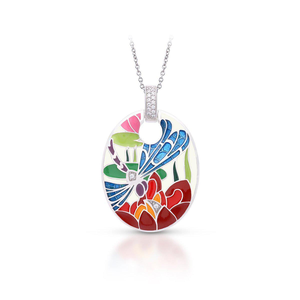 Exquisite Dragonfly Pendant Necklace - Sterling Silver Jewelry for Women - Elegant Nature-Inspired Gift for Her - Perfect for Birthday, Anniversary & Everyday Wear