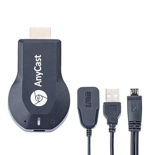 Wireless WiFi Display Dongle Adapter - 2.4G HDMI Screen Mirroring Receiver for Smartphone, Tablet, PC to TV/Projector/Monitor | Airplay Miracast DLNA Compatible | Perfect for Home Theater, Office Presentations & Car Entertainment