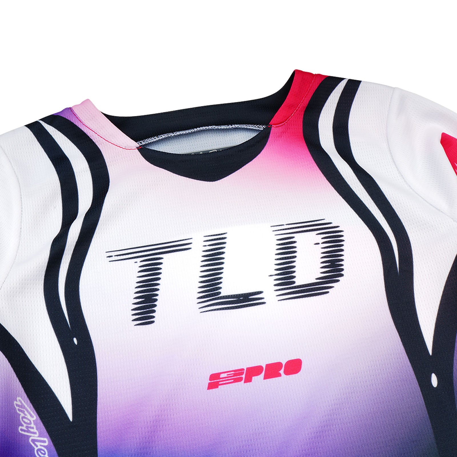 Youth GP Pro Jersey Drip Black/Purple - Breathable Performance Cycling Shirt for Mountain Biking & Road Racing - Perfect for Training & Competitions