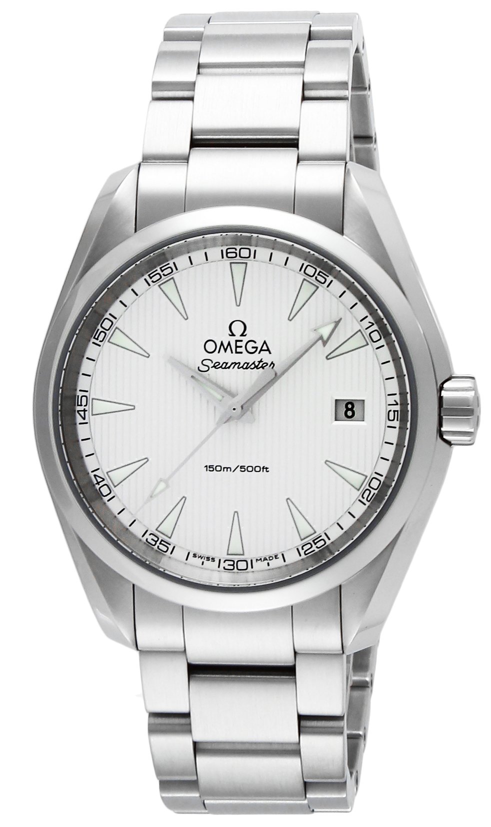 Omega Seamaster Aqua Terra Men's Luxury Watch 23110396002001 - Automatic Movement, Water Resistant, Stainless Steel - Perfect for Business, Diving & Formal Occasions