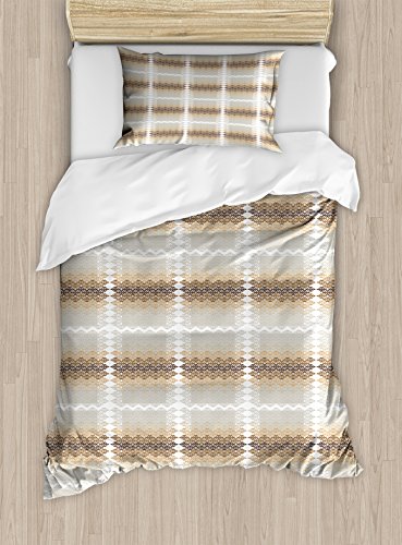 Beige Brown White