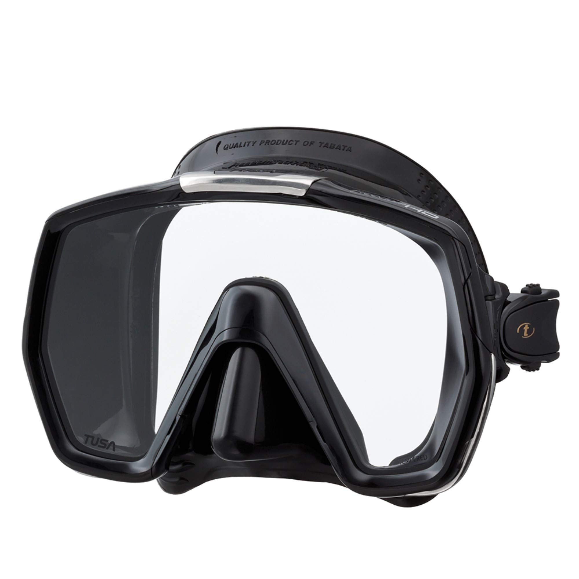 TUSA M-1001 Freedom HD Scuba Diving Mask - Anti-Fog, Wide View Snorkeling Mask for Men & Women - Perfect for Ocean Diving, Snorkeling & Underwater Photography