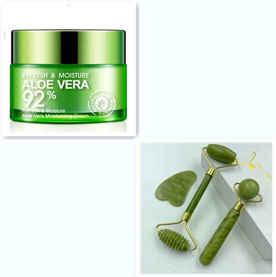 Aloe Vera Moisturizing Cream for Skin Care - Hydrating & Oil Control - Perfect for Daily Skincare Routine & Acne-Prone Skin