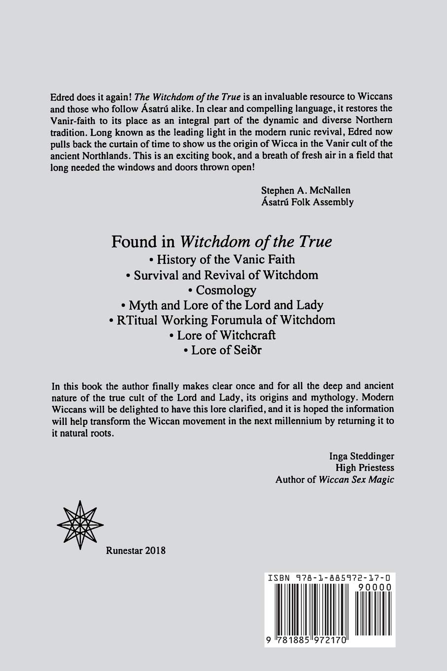 Witchdom of the True: A Study of Norse Paganism, Vana-Troth & Seidr Magic - Perfect for Pagan Practitioners, Norse Mythology Enthusiasts & Spiritual Seekers