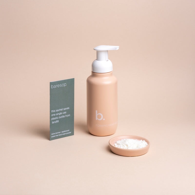 Baresop Starter Kit - Natural Hand Wash with Bush Berries & Applewood Scent | Gentle Cleansing for Dry & Sensitive Skin | Perfect for Home, Office & Travel Use
