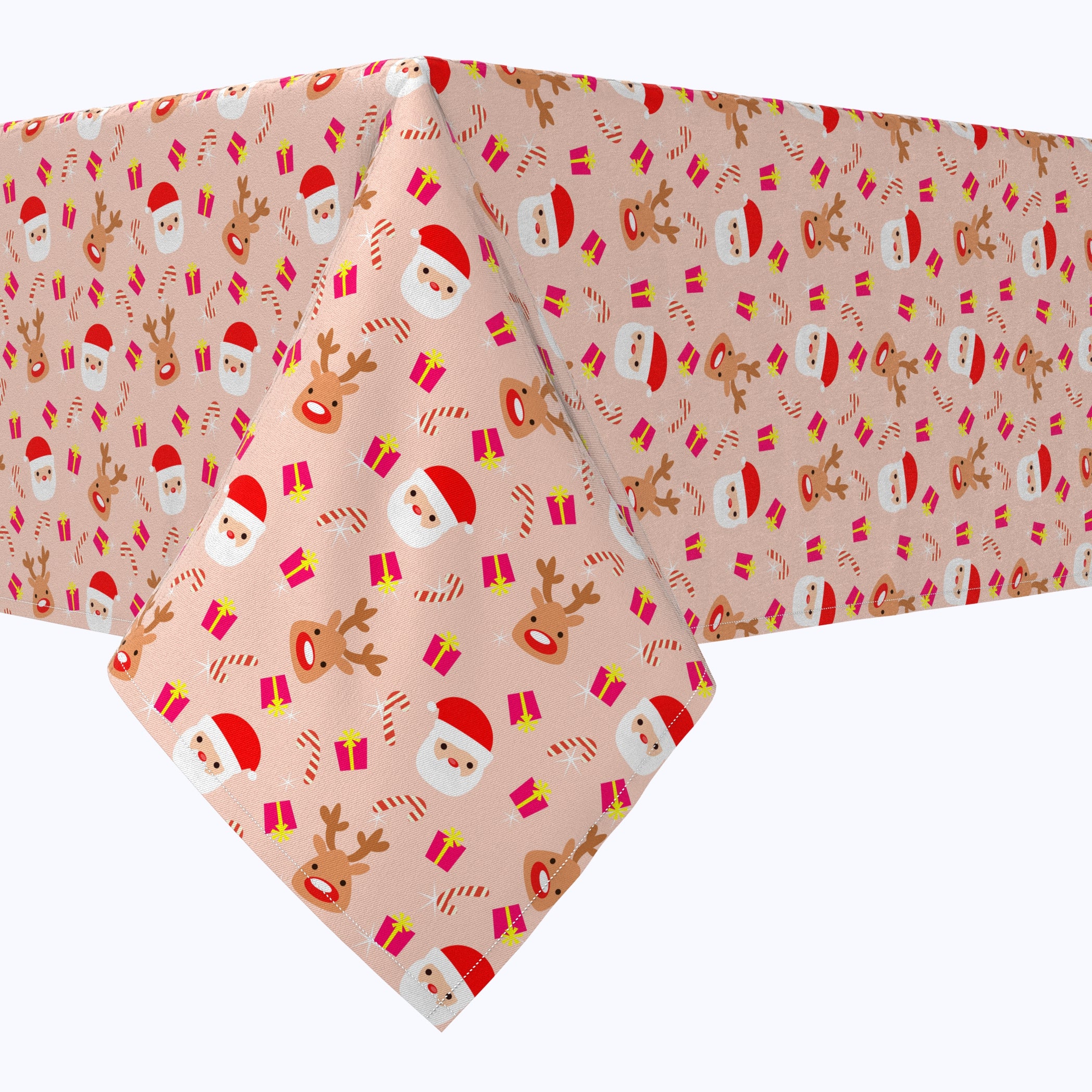 Festive Christmas Cotton Fabric Squares - Holiday Quilting, DIY Crafts & Home Decor for Seasonal Projects