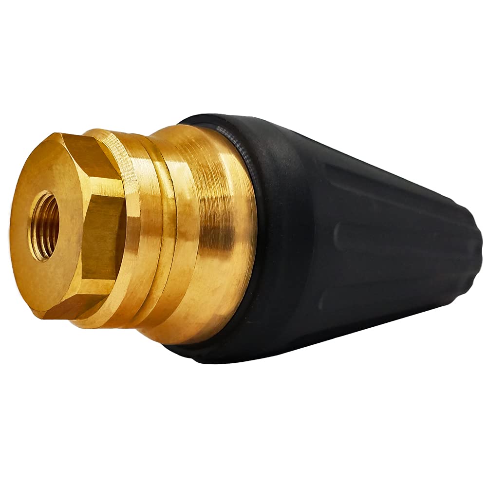 Ultimate Heavy-Duty Pressure Washer Rotary Turbo Nozzle 5800 PSI - Powerful Cleaning for Driveways, Decks & Outdoor Surfaces