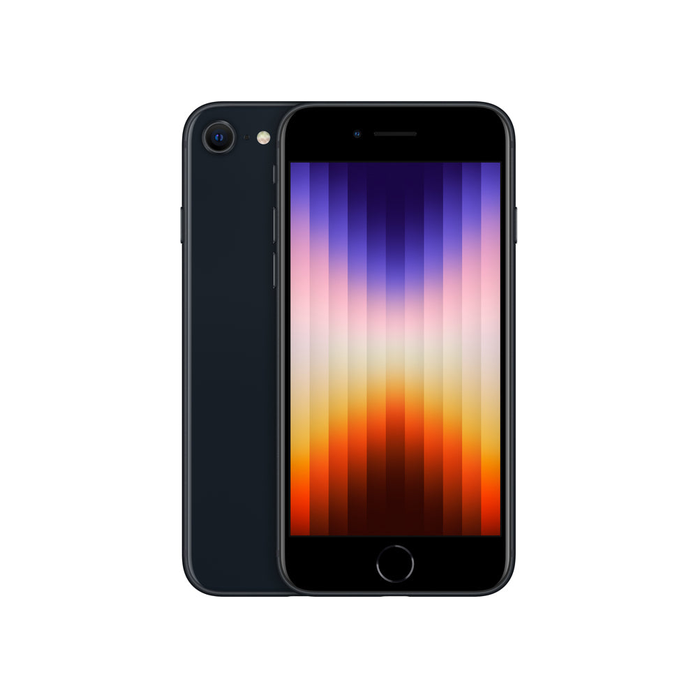 Apple iPhone SE (3rd Generation) 64GB Midnight Blue - Compact Smartphone for Everyday Use, Travel & On-the-Go Lifestyle