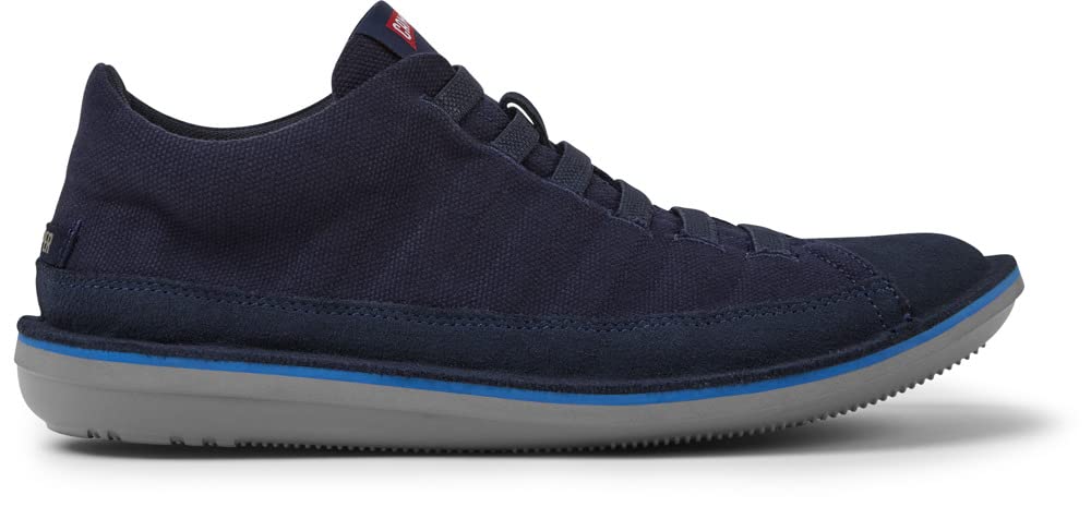 Men's Camper Beetle Basket Bootie Casual Shoes - Ultra-Comfortable Leather & Textile Sneakers with Breathable Lining, Lightweight EVA Outsoles - Perfect for Walking, Travel & Everyday Wear