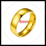 6mm-gold plated
