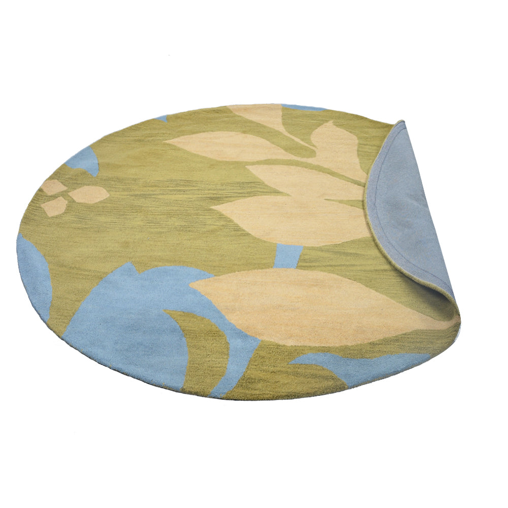 Premium Gentian Hand Tufted Rug - Soft & Durable Wool Area Rug for Living Room, Bedroom - Boho Chic Home Decor