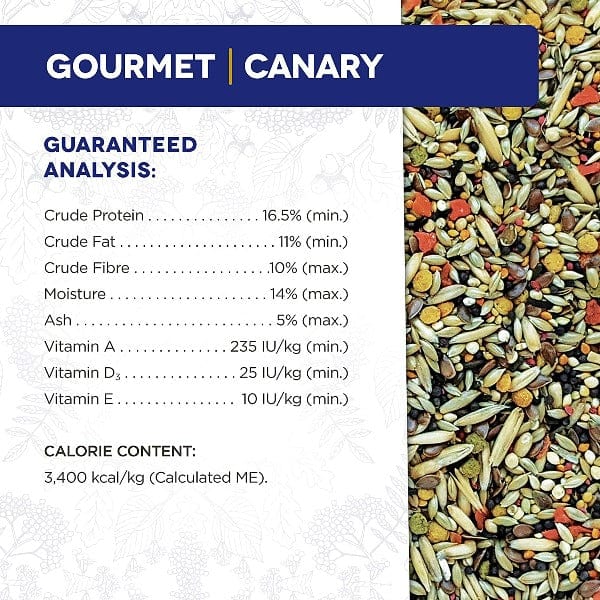 Premium HARI Gourmet Canary Seed Mix - Nutritious & Delicious Bird Food for Healthy Canaries - Perfect for Daily Feeding & Bird Treats
