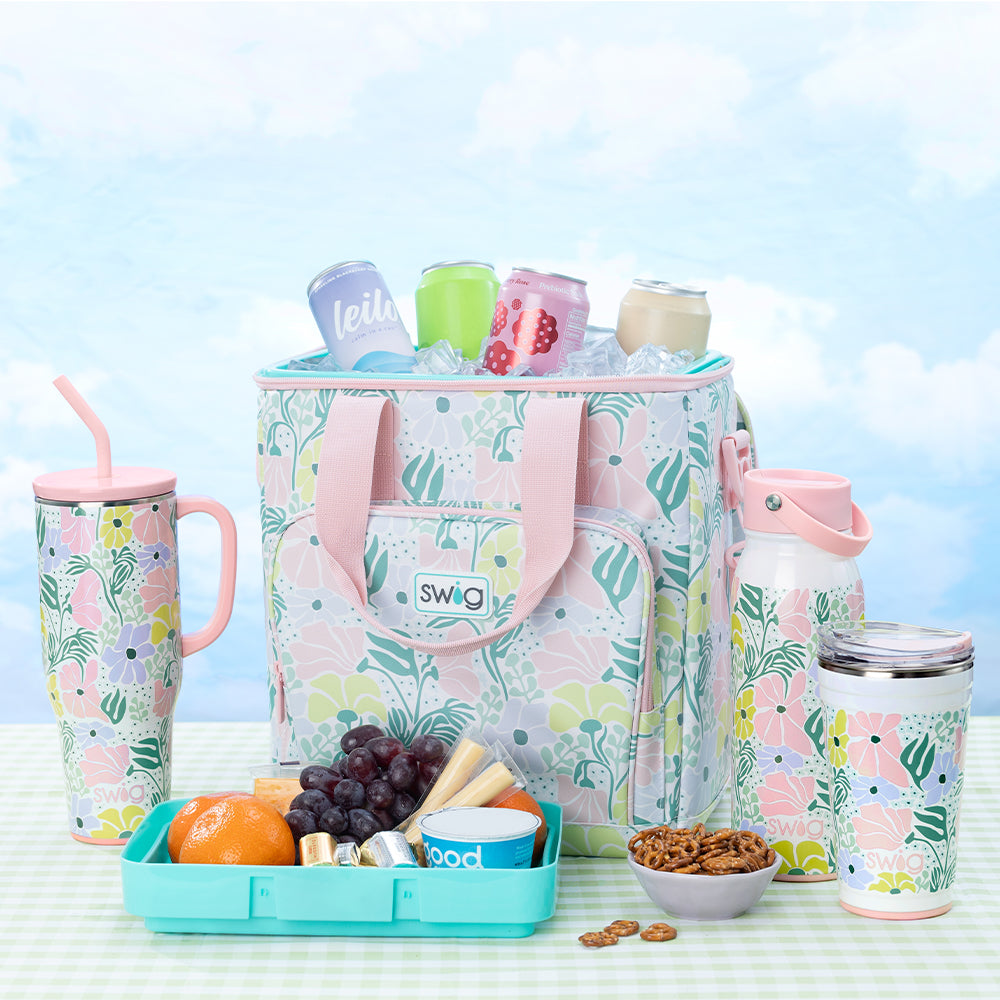 Premium Garden Party Boxxi 24-Can Cooler - Insulated Outdoor Picnic, BBQ, Beach & Tailgating Essential for Chilled Drinks All Day