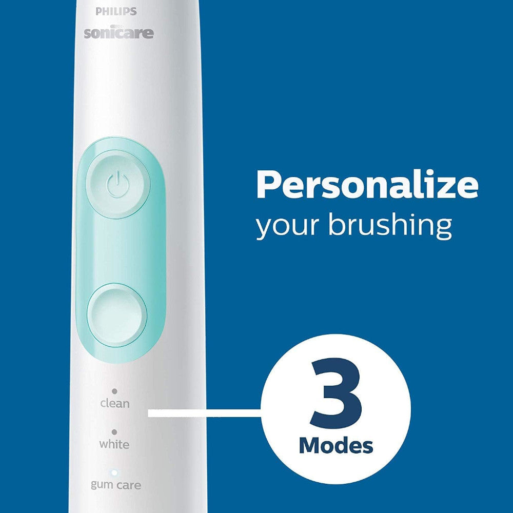 Philips Sonicare ProtectiveClean 5300 Electric Toothbrush (HX6423/34) - Rechargeable Sonic Toothbrush with Pressure Sensor & 3 Modes for Deep Cleaning - Perfect for Travel & Daily Oral Care