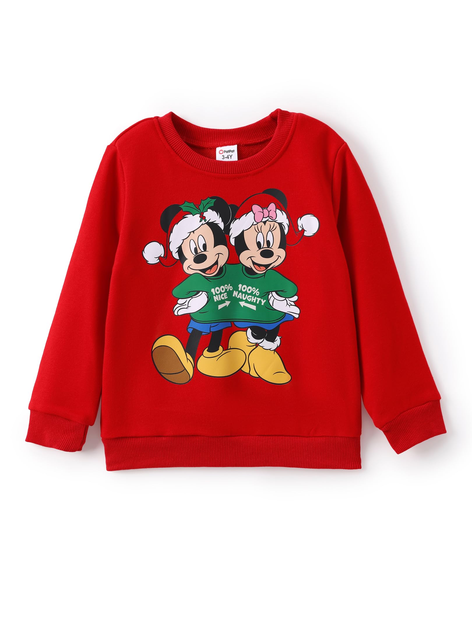 Disney Christmas Sweatshirt - Funny Holiday Family Matching Outfits for Christmas Parties & Family Photos | Cozy Fleece Pullover