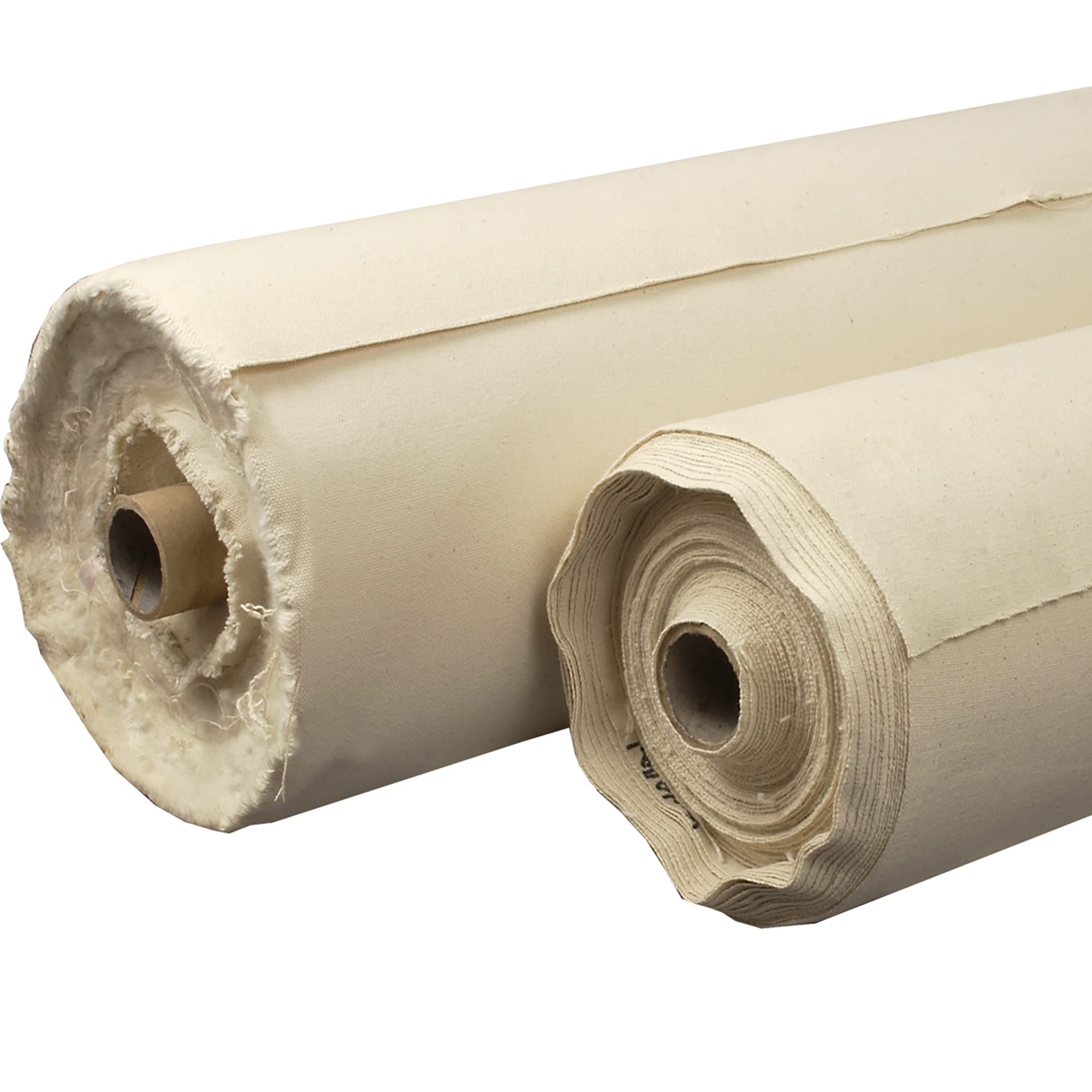 Premium Unprimed Cotton Duck Canvas Rolls - 30 Yard Heavy Duty 15oz Artist Canvas for Oil & Acrylic Painting, DIY Art Projects - 84
