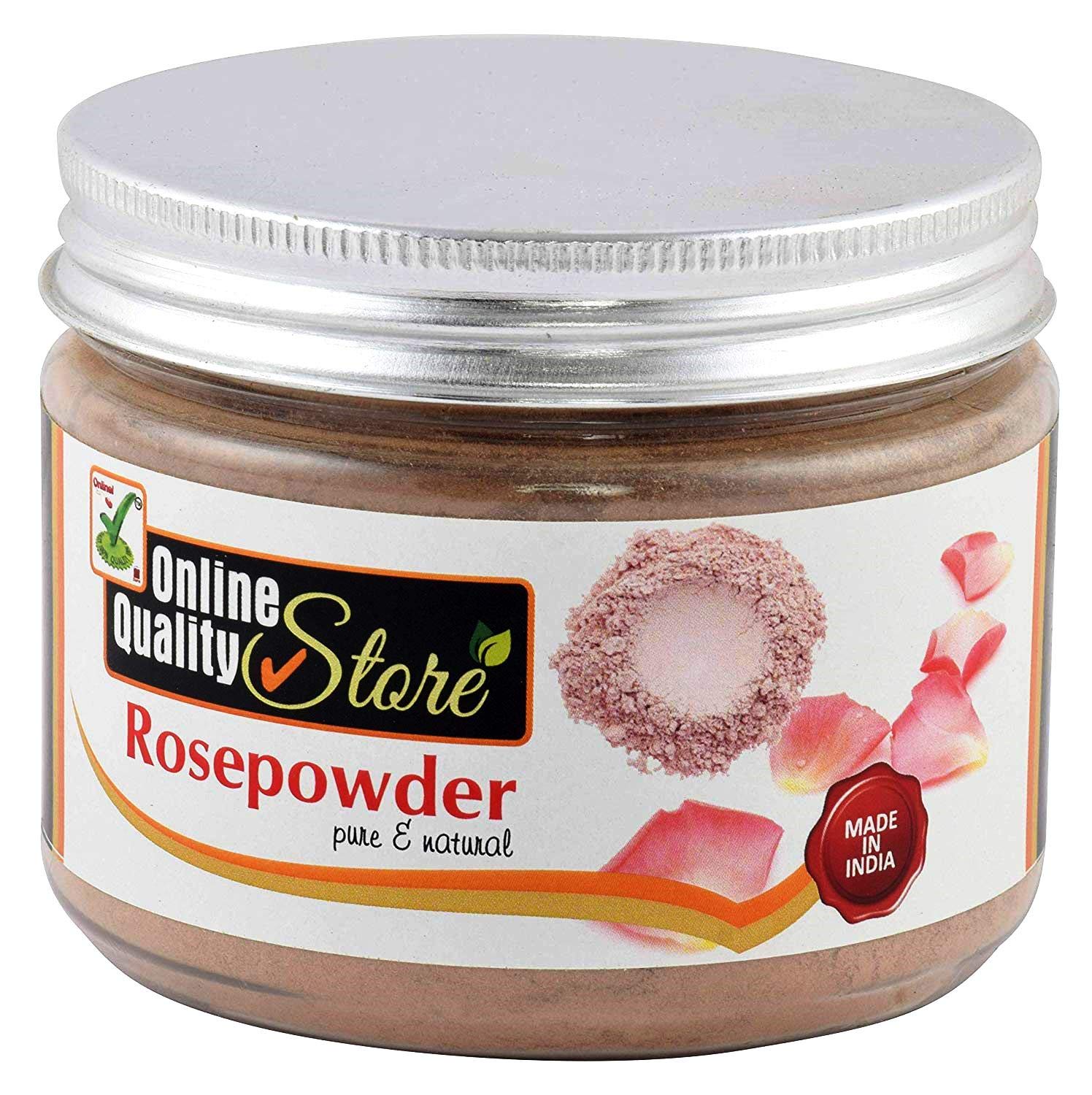 Premium Rose Petal Powder for Face & Skin Care - 100% Natural Rosa Centifolia (Gulab) | Brightening Facial Mask, Anti-Aging Treatment & Hair Care | 125g | Perfect for DIY Spa, Bridal Glow & Daily Skincare Routine