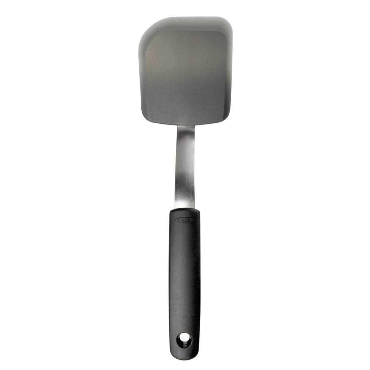 OXO Silicone Cookie Spatula - Heat-Resistant Baking Turner for Cookies, Brownies & Cakes - Perfect for Non-Stick Baking, Serving & Decorating Desserts