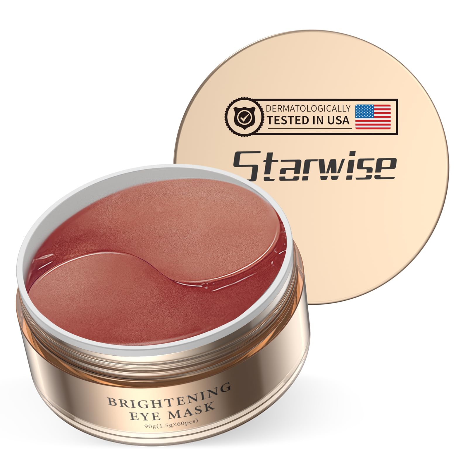 Caffeine Eye Patches for Puffy Eyes - Dark Circle & Wrinkle Treatment, Under Eye Bags Relief, Brightening Skincare for Men & Women | Vegan, USA Tested | Perfect for Morning Routine & Travel Skincare