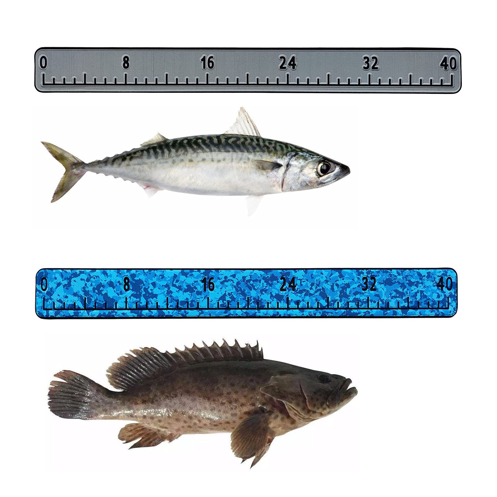 KXKZREN 40 Inch Foam Fish Measuring Ruler - Waterproof, UV Resistant, Easy to Clean - Perfect for Fishing Boats, Yachts, Kayaks & Outdoor Angling Adventures