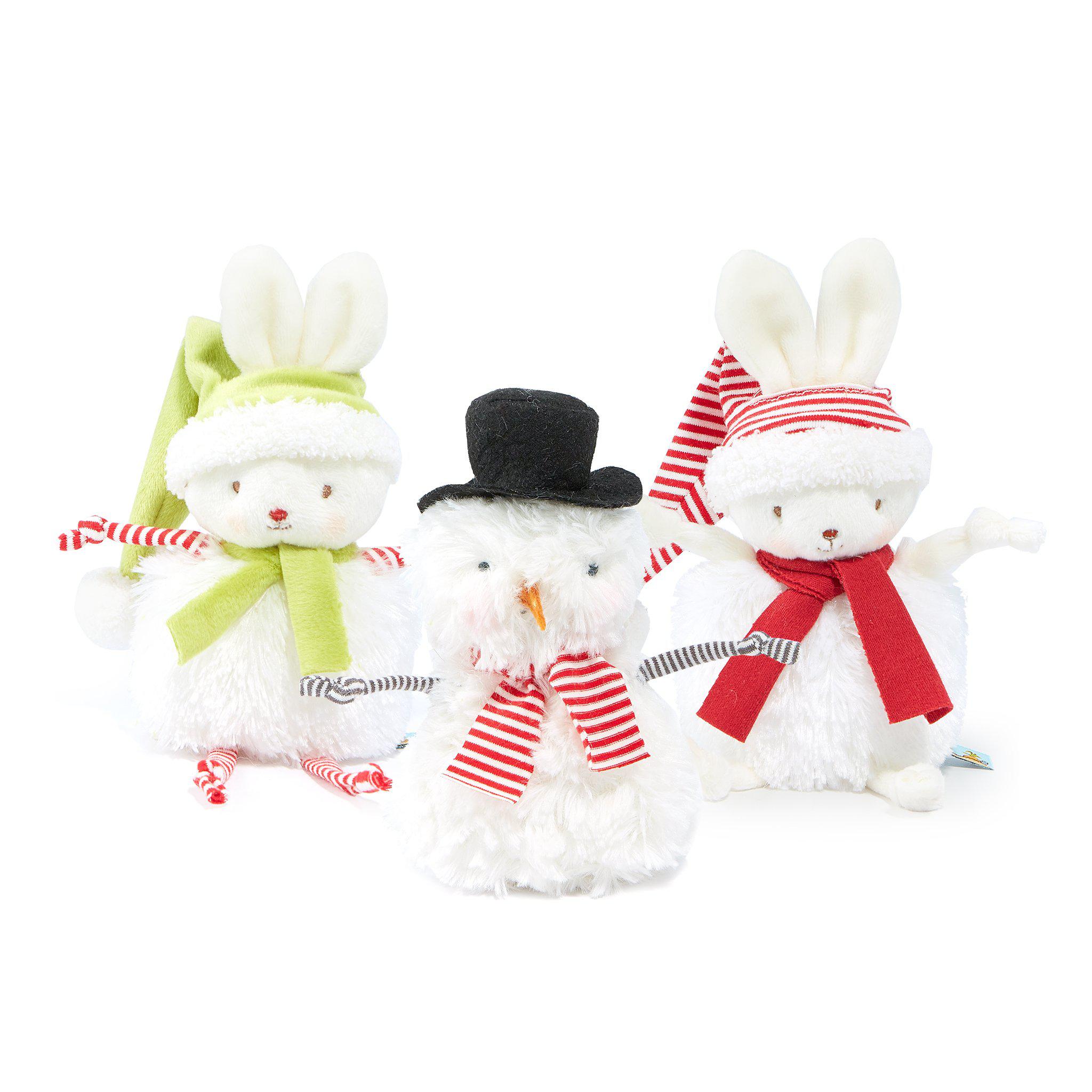 Limited Edition Merry Holidays Roly Poly Trio Gift Set - Perfect Christmas Decoration & Holiday Home Decor for Festive Season