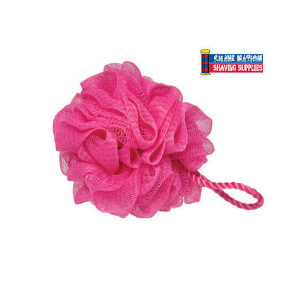 Exfoliating Shower Scrubby Mesh Sponge - Medium Grit Body Scrubber for Smooth Skin - Perfect for Daily Exfoliation & Dead Skin Removal in Bath or Shower