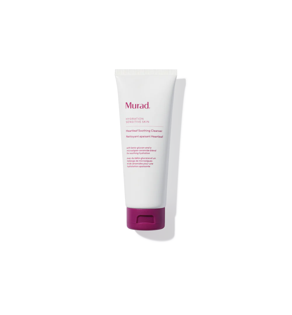 Murad Sensitive Skin Soothing Cleanser with Heartleaf Extract - Gentle Face Wash for Dry, Irritated Skin - Perfect for Daily Skincare Routine & Post-Procedure Care