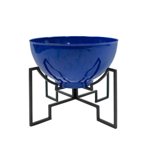 Jane Planters with Steel Patina Bowls - Modern Indoor/Outdoor Flower Pots for Home, Office & Garden Decor | Perfect for Succulents, Herbs & Small Plants