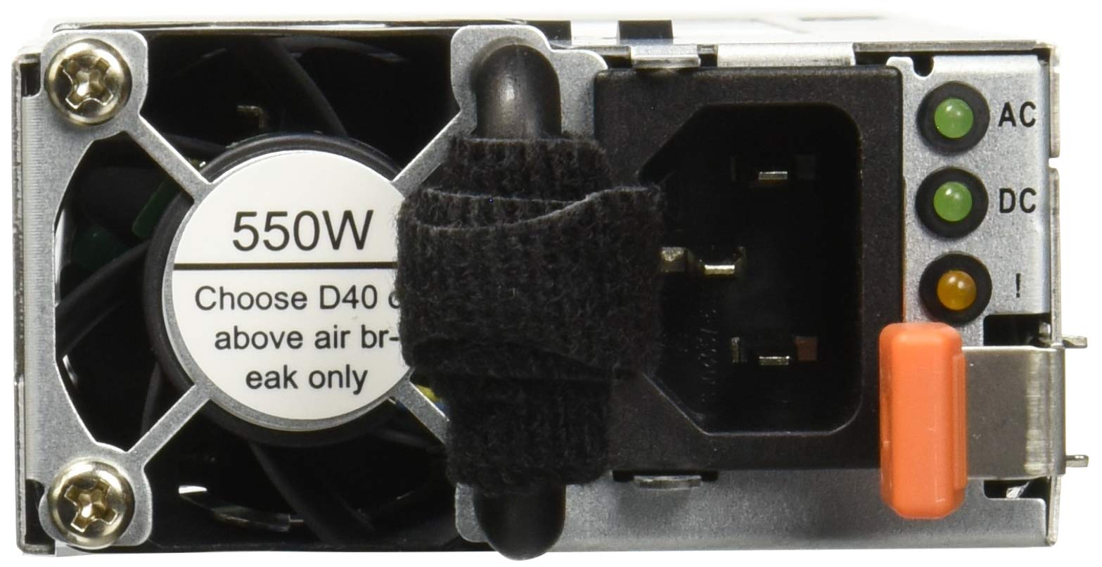 Lenovo 550W Hot-Plug Power Supply Module 4X20F28579 - Reliable Server PSU Replacement for Data Centers & Enterprise IT Equipment