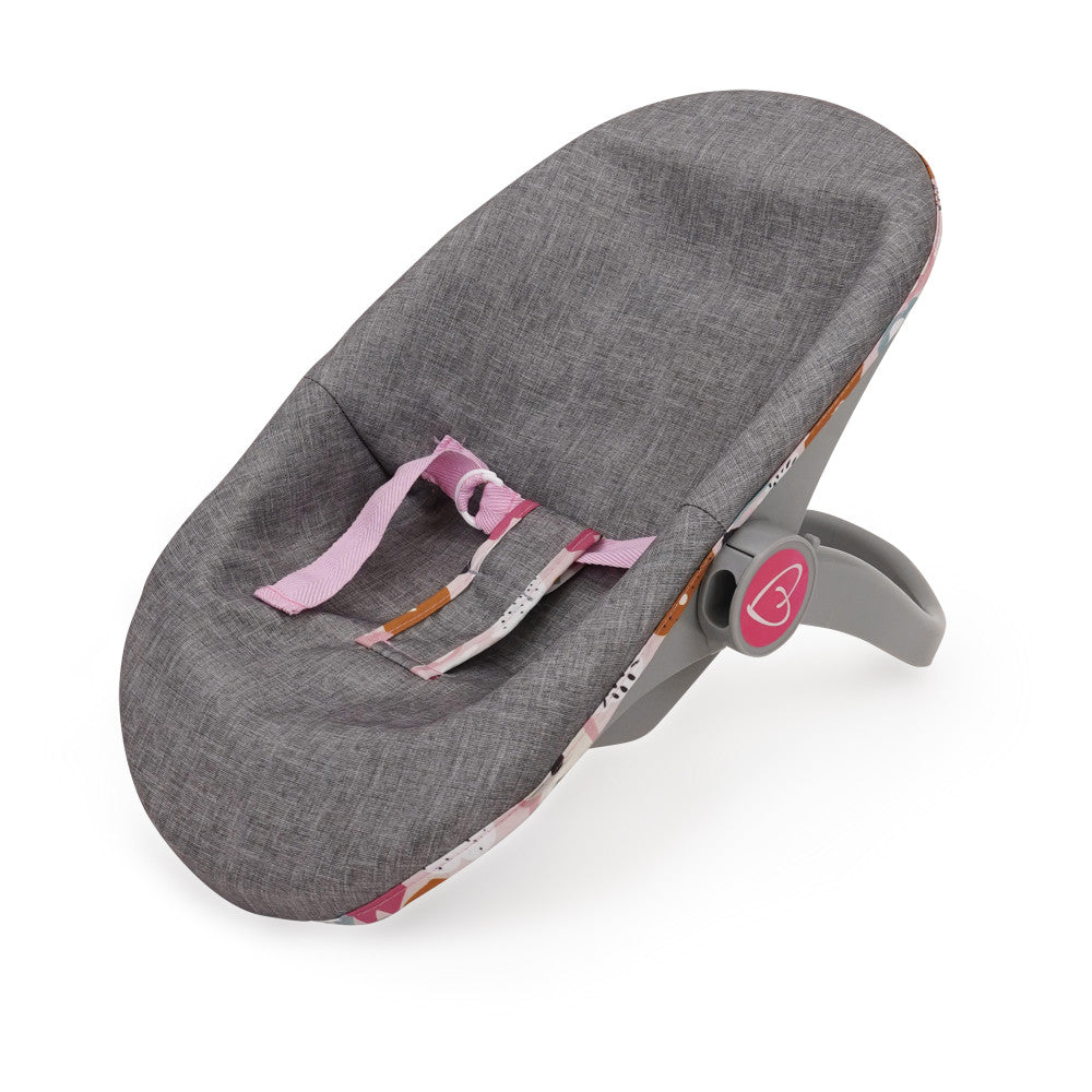 509 Crew Melange Flora 3-in-1 Doll Car Seat - Vibrant Play Accessory for Kids Age 3+ | Perfect for Pretend Play, Travel & Indoor Activities
