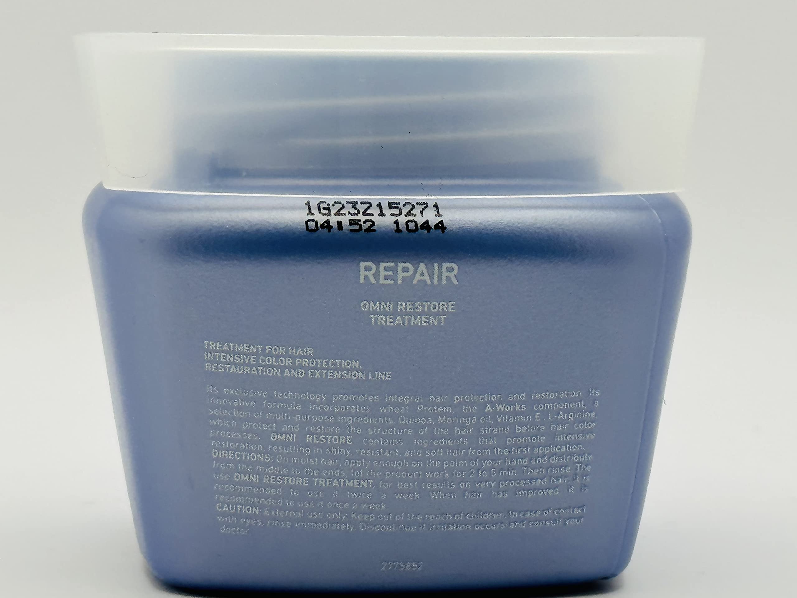 Tec Italy Omni Restore Hair Care Kit - Shampoo (10.14 oz), Conditioner (10.14 oz), Treatment (9.88 oz) & Protector Oil (4.23 oz) with Free Starry Lip Plumping Gloss (10ml) - For Damaged Hair Repair & Hydration - Perfect for Salon-Quality Treatment at Home