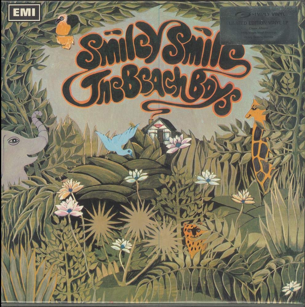 Beach Boys - Smiley Smile (180g Virgin Vinyl LP Record) | Limited Edition Vinyl for Music Collectors & Audiophiles | Perfect for Home Listening, Record Collections & Vintage Music Enthusiasts