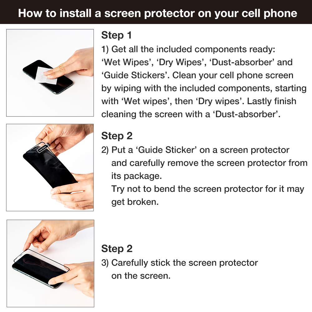 BTS DNA iPhone 11 Pro/XS/X Tempered Glass Screen Protector - 9H Hardness, Anti-Scratch, HD Clear, Bubble-Free - Perfect for Daily Use & Gaming Protection