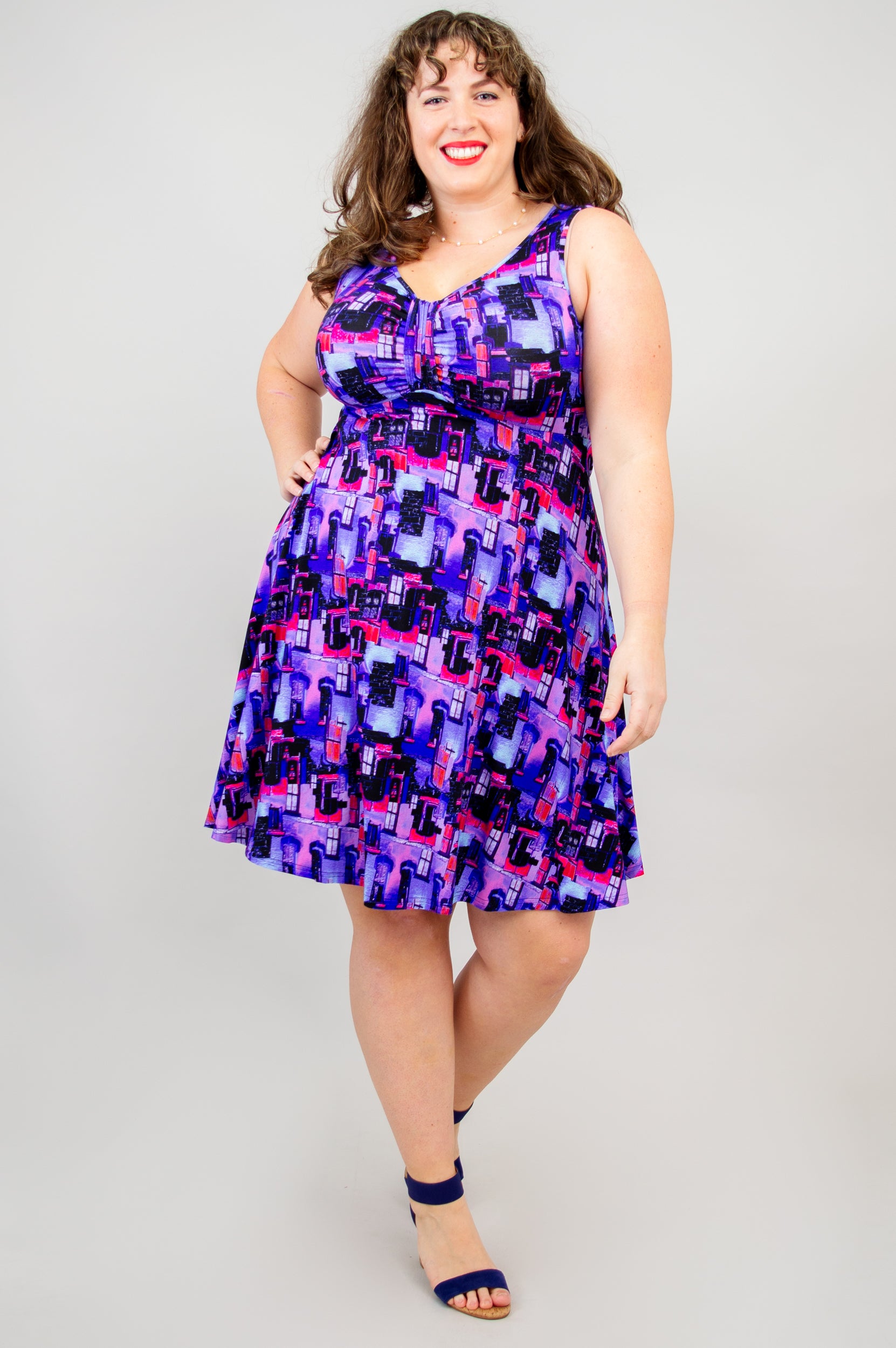 Genesis Dress - Victoria Style Bamboo Fabric Women's Summer Dress for Casual Wear, Beach Outings, and Outdoor Events
