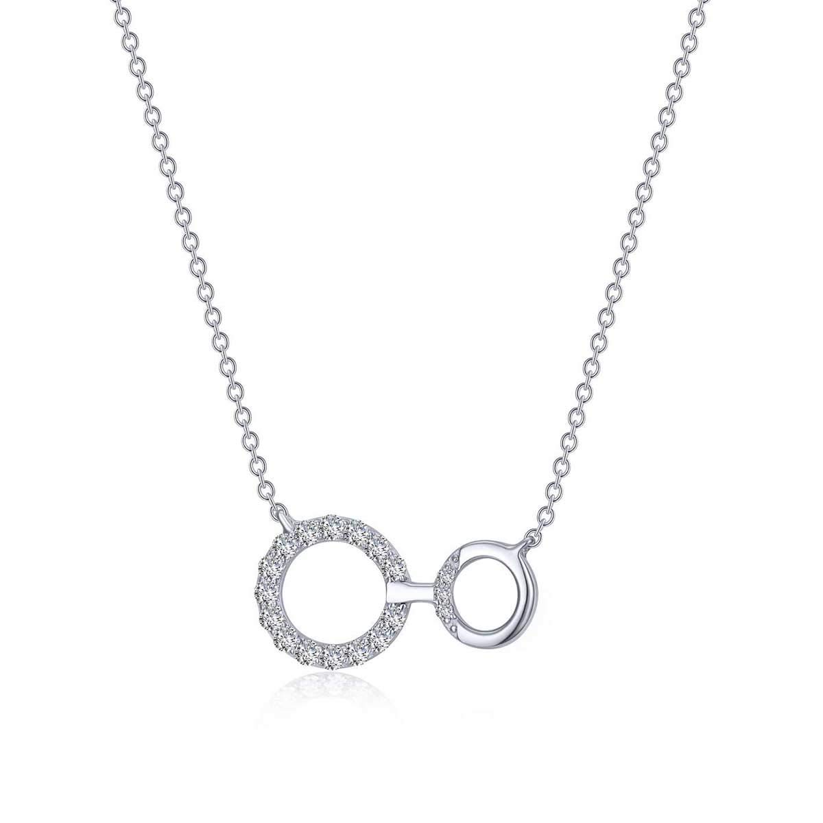0.51 CTTW Duet Necklace - Elegant Two-Piece Diamond Pendant Set for Women, Perfect Gift for Anniversaries, Valentine's Day & Special Occasions | Ideal for Date Nights, Weddings and Romantic Surprises