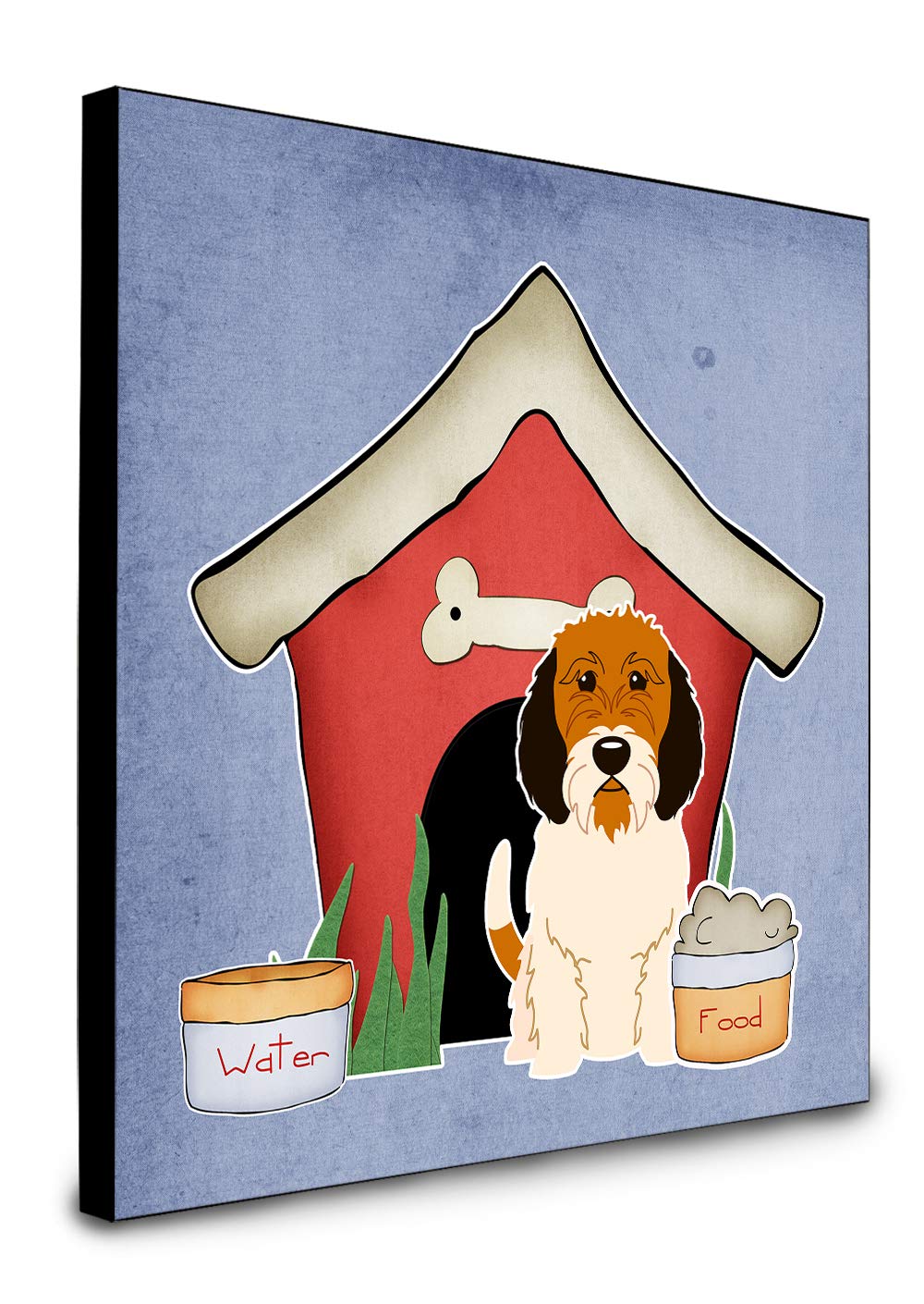 Petit Basset Griffon Vendeen Dog House Wall Art Panel - Colorful Home Decor for Living Room, Bedroom & Office | Caroline's Treasures Collection