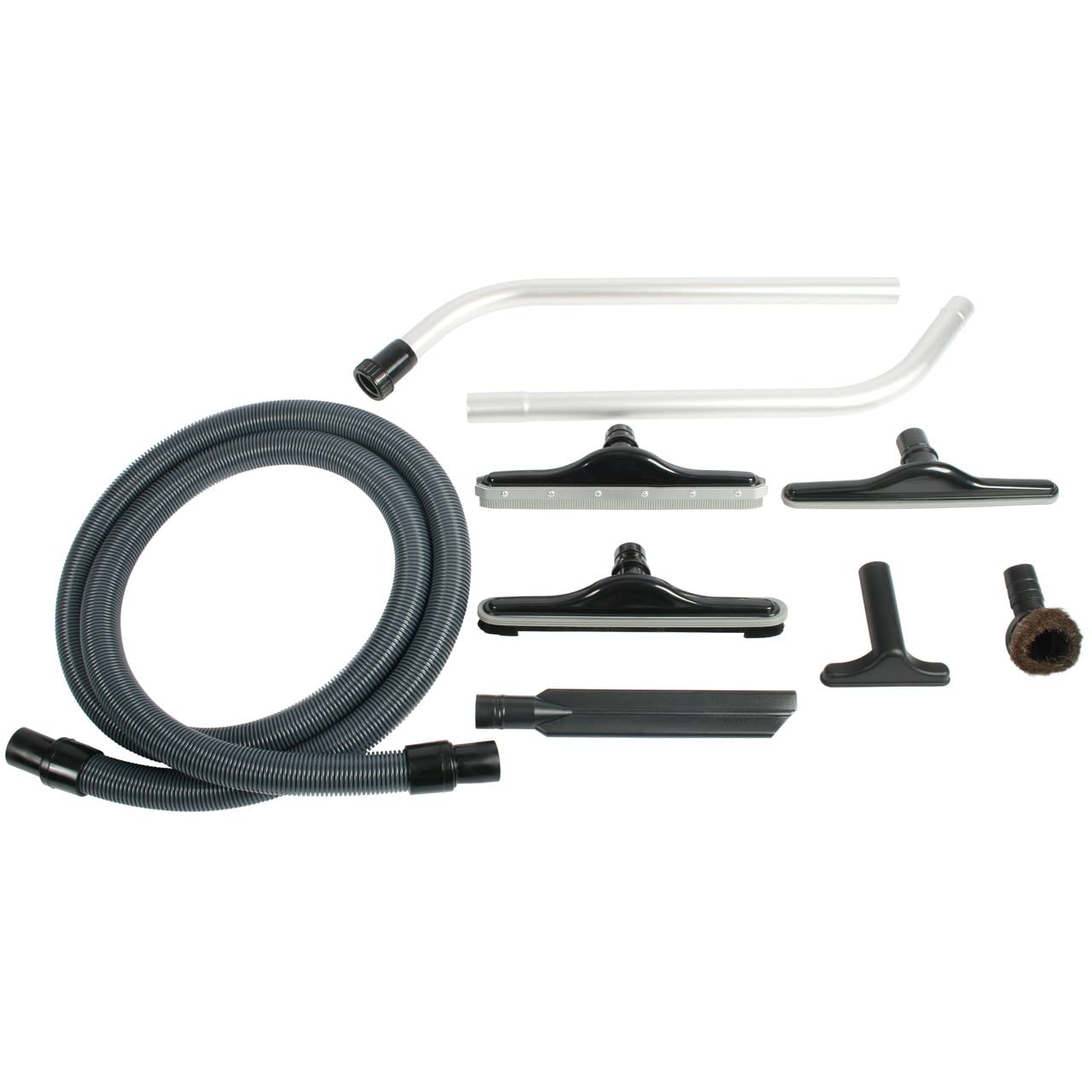 Cen-Tec Systems 93770 Complete Backpack Vacuum Attachment Kit with Hose - 6-Piece Heavy Duty Cleaning Tools for Carpets, Upholstery & Hard Floors - Ideal for Professional Cleaners & Home Use