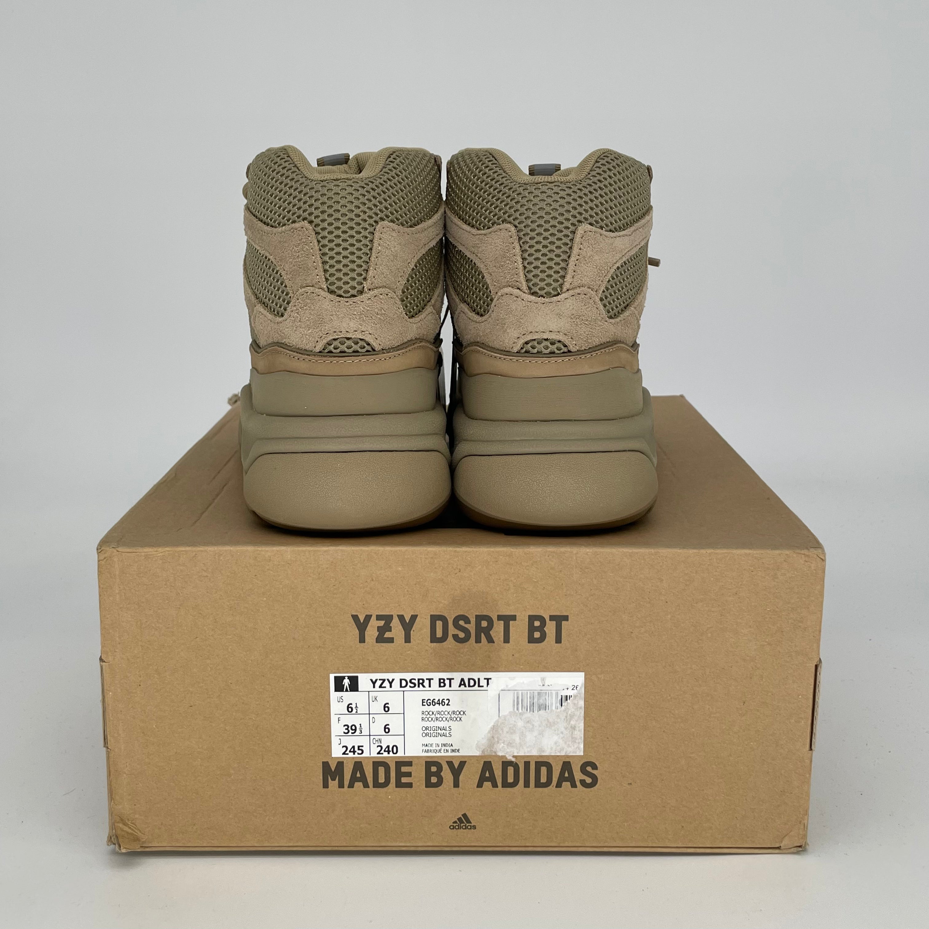 Adidas Yeezy Desert Boot Rock Women's Size 6.5/8W (EG6462) - Stylish & Comfortable Hiking & Outdoor Shoes for Women