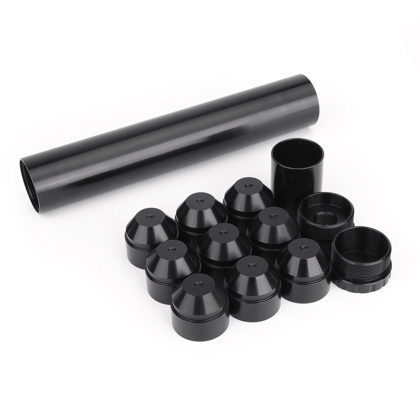 1 3/4X10 Aluminum 5/8-24 NAPA 4003 WIX 24003 Black Fuel Filter Replacement for Cars - Perfect for Engine Maintenance & Fuel System Protection