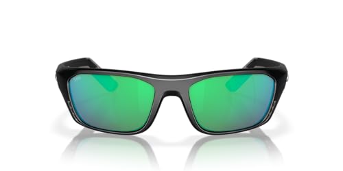Matte Black/Green Mirrored Polarized 580g
