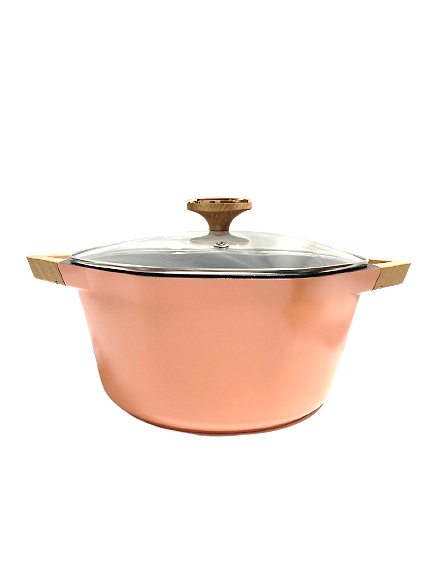 Premium OCTAGON 4-Piece Nonstick Cookware Set - Frying Pan, Saucepan & Pots with Glass Lids - Perfect for Sautéing, Boiling & Frying - Ideal for Home Kitchen & Restaurant Use
