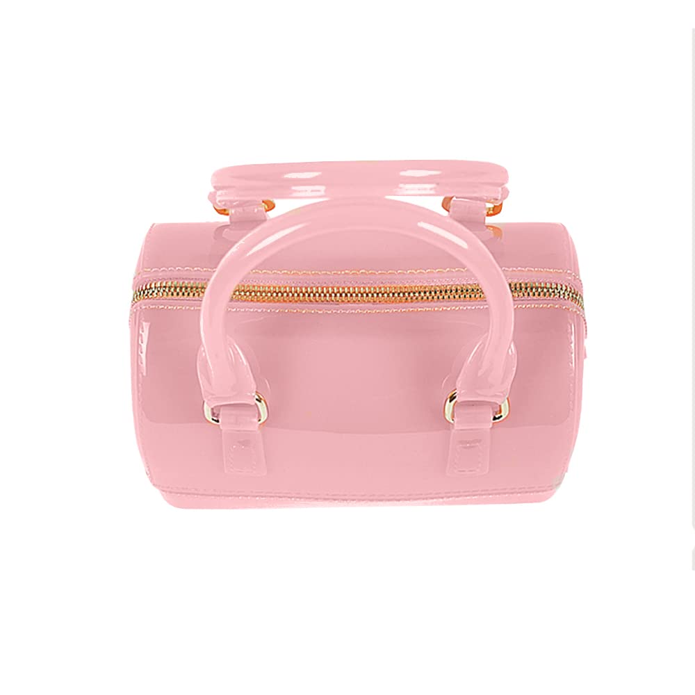 Women's Transparent Jelly Shoulder Bag - Summer Candy Color Handbag for Beach, Pool, Music Festivals & Outdoor Activities