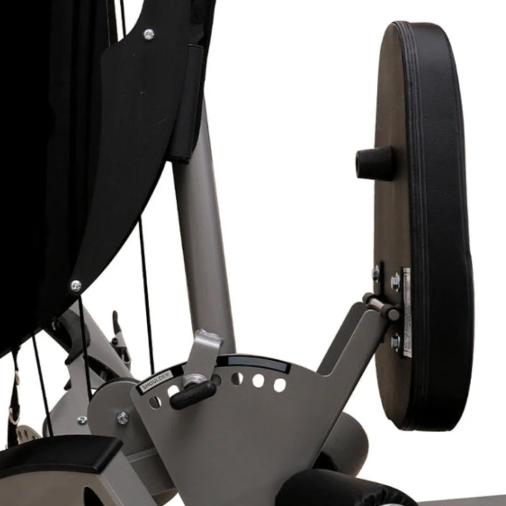 GXE Gym Equipment Set with Acrylic Covers & 200LB Weight Stack - Perfect for Home Workouts, Strength Training, and Commercial Gyms