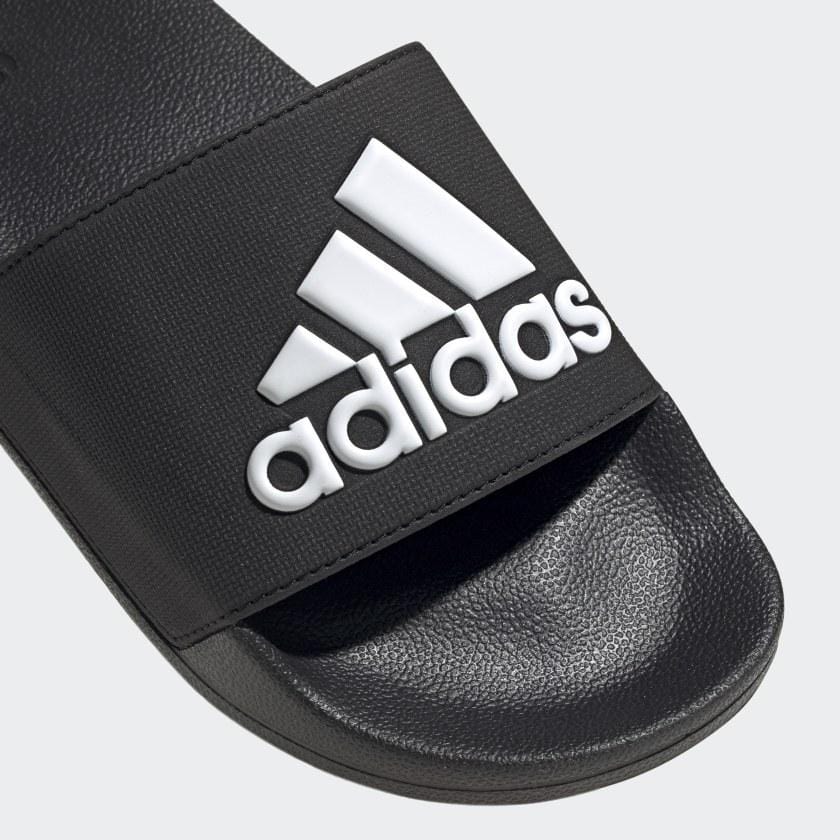 Adidas Adilette Comfort Slides for Men & Women - Quick-Dry Shower Sandals with Arch Support - Perfect for Pool, Beach, Gym & Spa