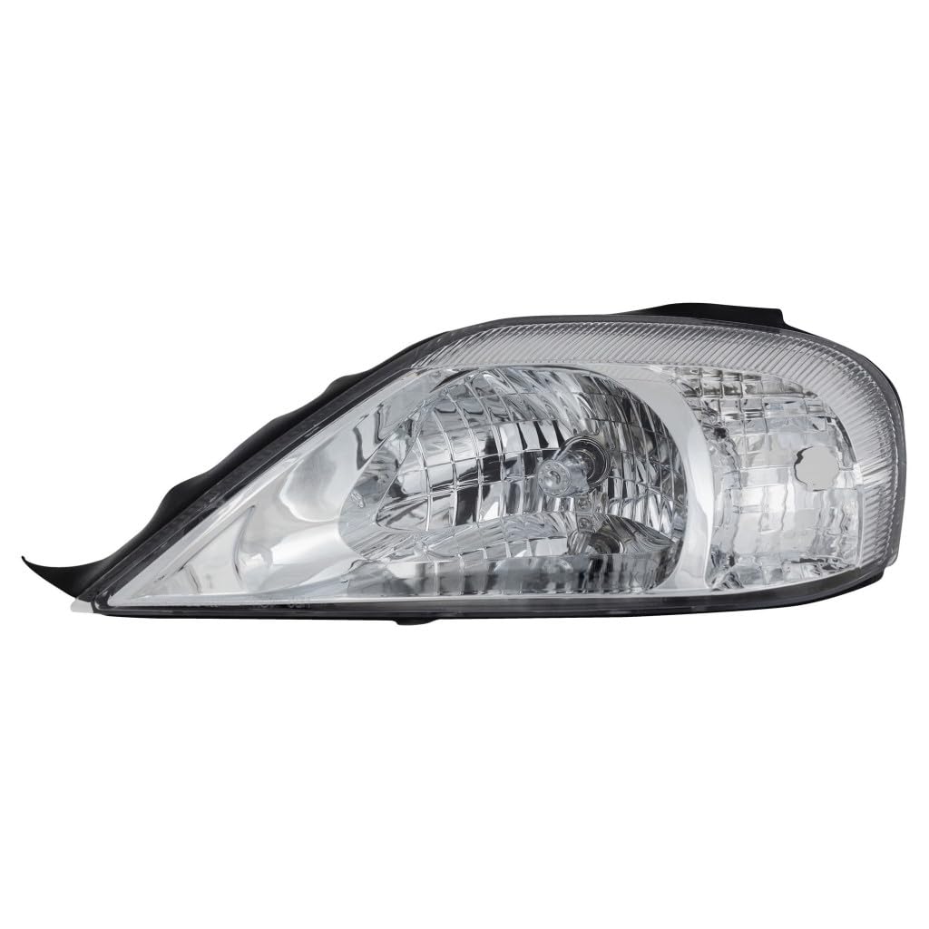 KarParts360 Replacement Headlight Assembly for Mercury Sable 2000-2005 - Driver Side with Bulbs | Compatible with FO2518105 & 3F4Z13008AB | Perfect for Night Driving & Vehicle Restoration Projects