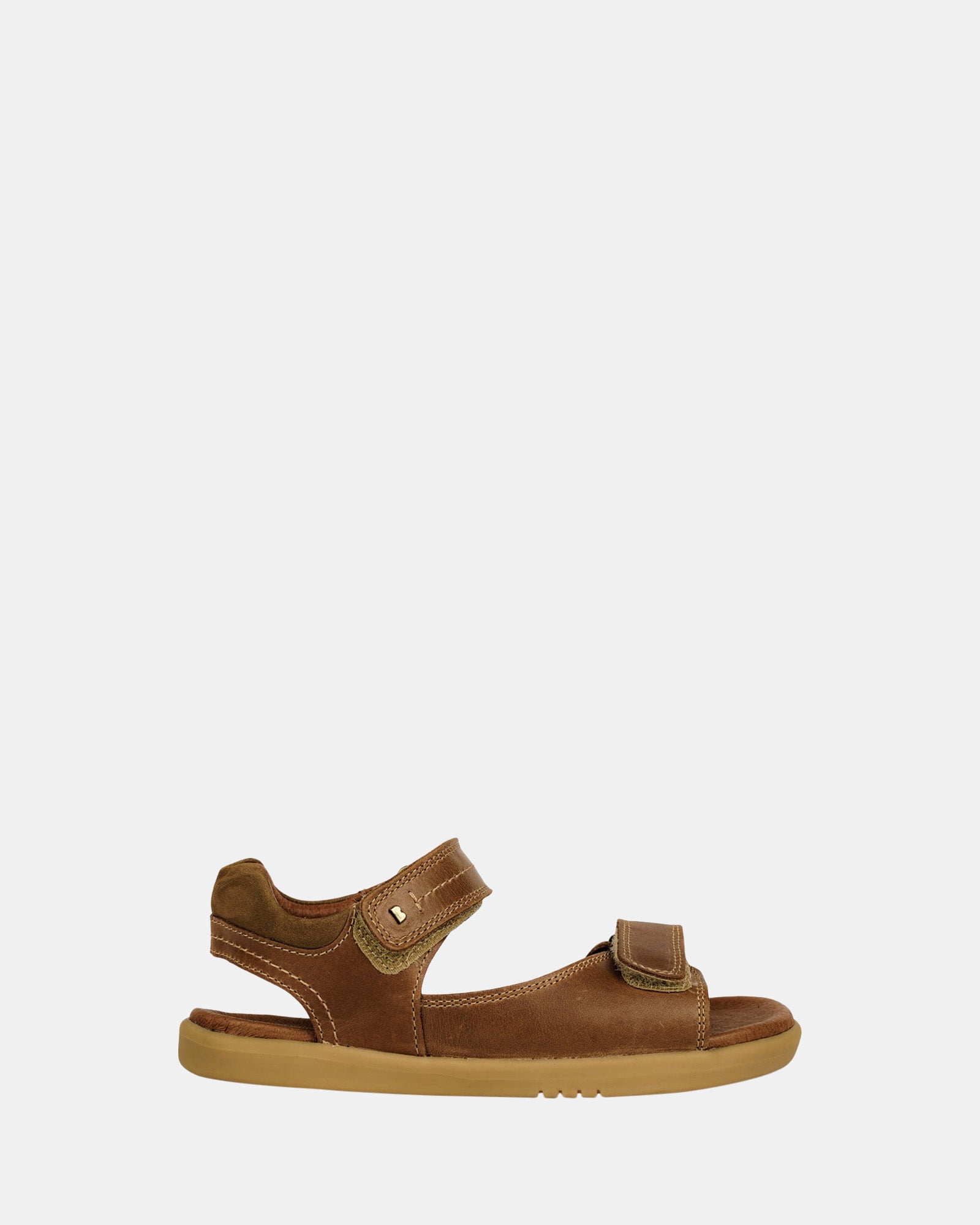 Kid+ Driftwood Sandals Caramel II - Comfortable Kids' Beach Sandals for Summer, Outdoor Play & Water Activities